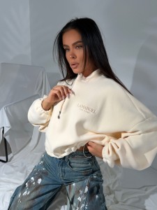  BLUZA DAMSKA LAMANUEL WARM UP MILK