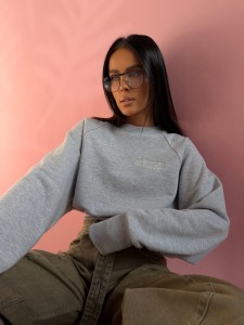  BLUZA DAMSKA LAMANUEL PULSE SZARY MELANŻ