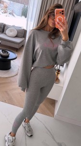 KOMPLET LACOCA FLEX SZARY