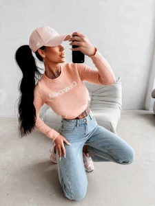 SWETER DAMSKI OLAVOGA ZAIO KORAL RÓŻ