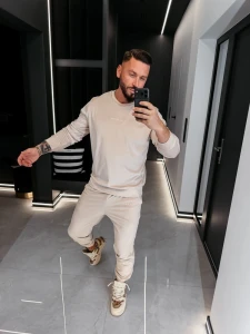 KOMPLET MĘSKI OLAVOGA LEGACY BEŻOWY