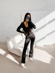 KOMBINEZON OLAVOGA SILVA CZARNY