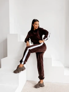 KOMPLET DAMSKI OLAVOGA NOELLE BRĄZOWY