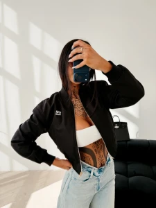 KURTKA DAMSKA OLAVOGA MASTI CZARNA