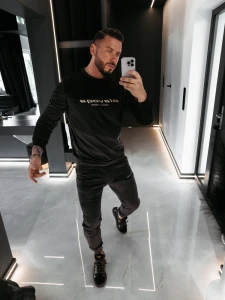 KOMPLET MĘSKI OLAVOGA SKIP CZARNY