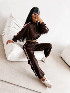 KOMPLET DAMSKI OLAVOGA FINE FORM BRĄZOWY