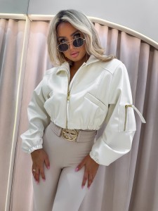 KURTKA LA MONNE LUMI ECRU