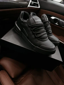 SNAKERSY BUTY MĘSKIE OLAVOGA BOOST CZARNE