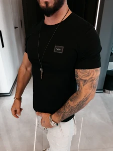 T-SHIRT MĘSKI OLAVOGA BANXI CZARNY