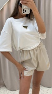 T-SHIRT MIA MAISON ELYS BIAŁY