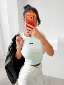 T-SHIRT OLAVOGA MOVENA MIĘTOWY