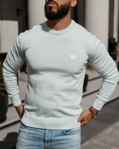 SWETER OLAVOGA BANDA ALAVOS NIEBIESKI