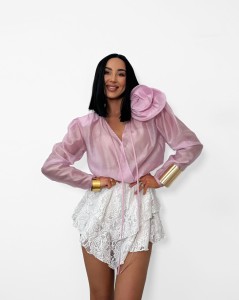 SPÓDNICO SPODENKI LA MILLA KORONKOWE ECRU