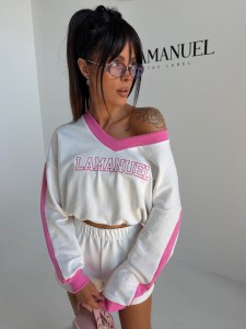 KOMPLET DAMSKI LAMANUEL DOUBLE ECRU