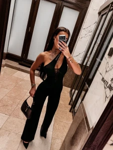 KOMBINEZON OLAVOGA LUNELLE CZARNY