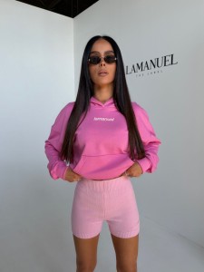  BLUZA DAMSKA LAMANUEL PRIDE WOMAN RÓŻOWA