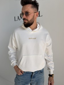 BLUZA MĘSKA LAMANUEL PRIDE MAN ECRU