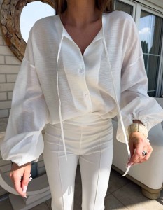 BLUZKA BY ME BOHO ECRU