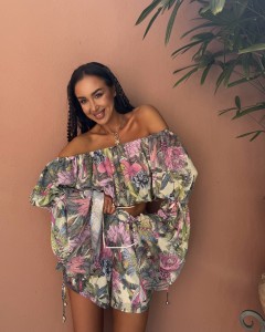 KOMPLET LA MILLA AMALFI MUSE ZIELONO RÓŻOWY