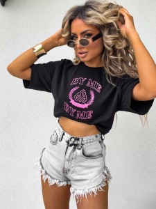 T-SHIRT BY ME LAUR CZARNY