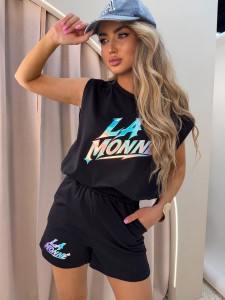 KOMPLET LA MONNE HOLO MONNE CZARNY