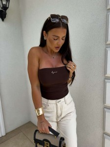TOP BY ME MAVEN CZEKOLADOWY
