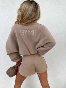 BLUZA BYME POLAROWA PURE CIEMNY BEŻ