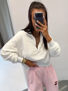 BLUZA DAMSKA OLAVOGA NACY ECRU