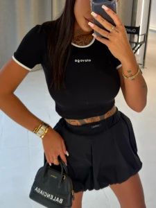 T-SHIRT OLAVOGA MALIA CZARNY