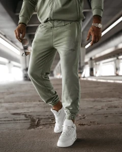SPODNIE MĘSKIE OLAVOGA LEOTO PANTS OLIWKOWE