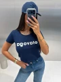 T-shirt-damski-OLAVOGA-EARLY-2026-granat.webp
