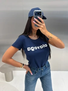 T-SHIRT OLAVOGA EARLY GRANATOWY
