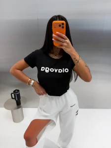 T-SHIRT OLAVOGA EARLY CZARNY