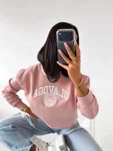 BLUZA DAMSKA OLAVOGA LULU RÓŻOWA