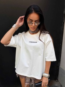 T-SHIRT LAMANUEL NOX ECRU