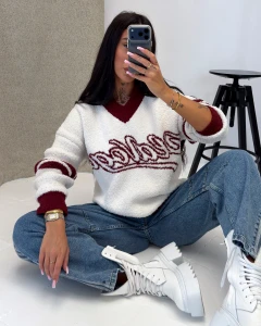 SWETER DAMSKI OLAVOGA OISO ECRU
