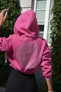BLUZA LAMONNE EMBLEM ZIP HOODIE SZMINKA