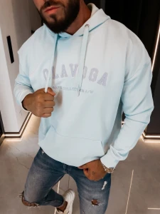 BLUZA MĘSKA OLAVOGA RENAY BŁĘKITNA
