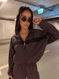  BLUZA DAMSKA LAMANUEL DASH CZEKOLADOWA