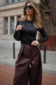 Spodnie-damskie-OLAVOGA-STEP-2026-burgund.webp