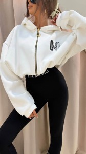 BLUZA MIA MAISON SHINE GIRL BIAŁA