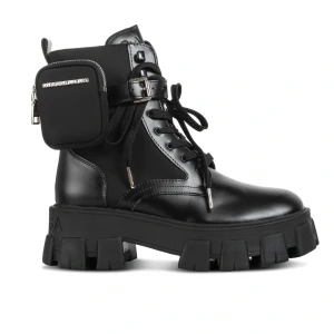 BUTY DAMSKIE WORKERY OLAVOGA TREAKLY CZARNE