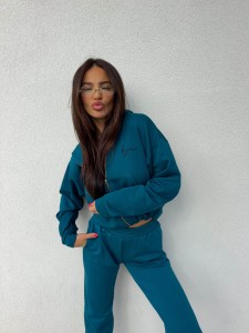 BLUZA BYME HOODIE CIEMNY MORSKI
