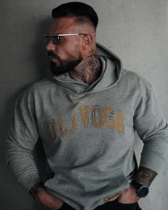 BLUZA MĘSKA OLAVOGA FLYTION SZARA