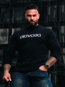 SWETER MĘSKA OLAVOGA SALO CZARNY