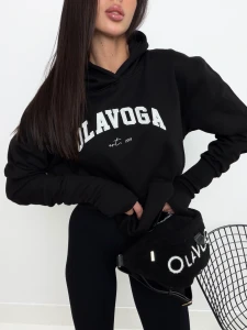 BLUZA DAMSKA OLAVOGA TRODI CZARNA