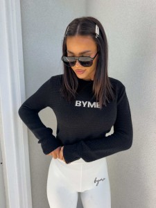SWETER BY ME CRISTAL CZARNY