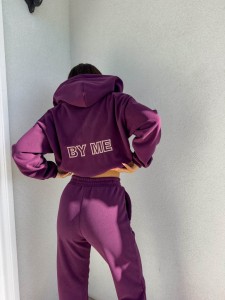 BLUZA BYME POLAROWA BLISS ŚLIWKA