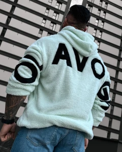 BLUZA MĘSKA OLAVOGA FIDO MEN MIĘTOWA